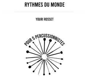 Rythmes du Monde - Youri Rosset